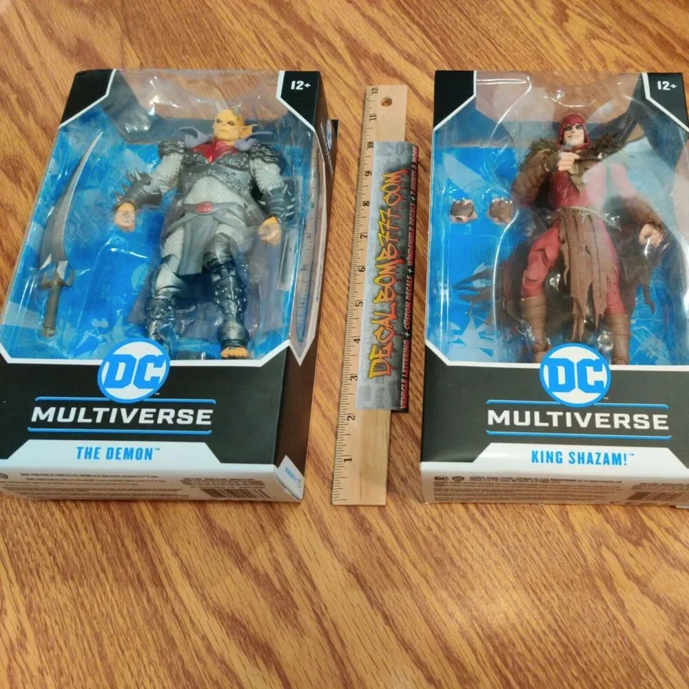 McFarlane Toys DC Multiverse King Shazam & The Demon Action Figures New In Box